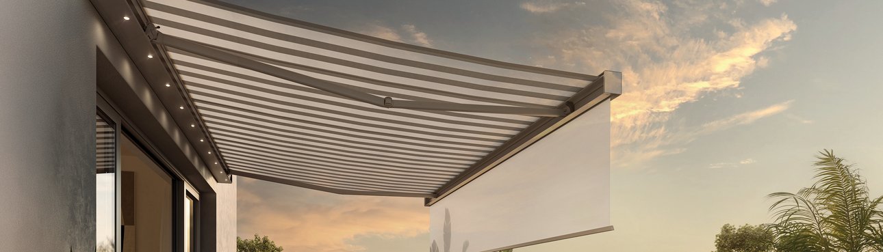 Homepage Fa. Borzner Markisen: Startbild